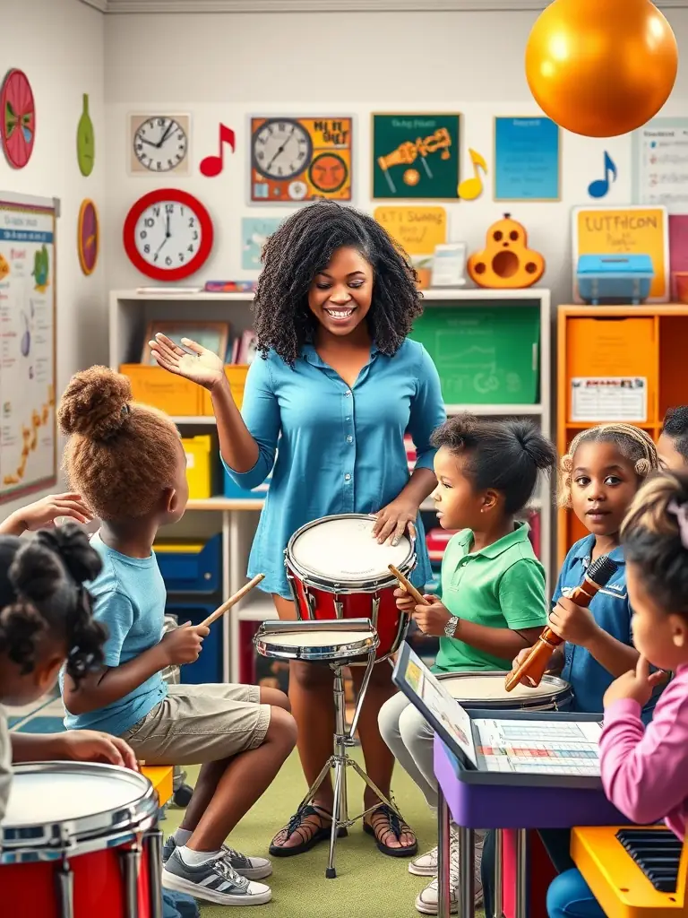 A group of students participating in a chamber music workshop, guided by experienced musicians, highlighting the association's educational initiatives.